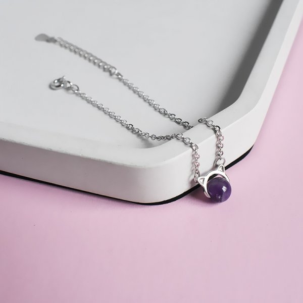 Sweet And Artistic Women's Amethyst Jewelry Fashion Jewelry